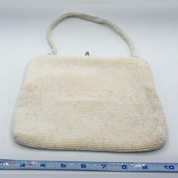 Lot 6 Beaded Purses Bags Evening Clutches Weitz France Desert Winds Vtg 30s 40s - Picture 3 of 16